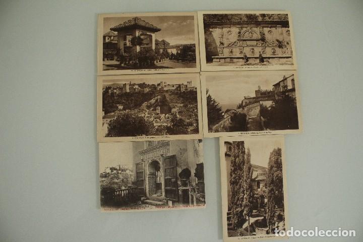 Postales: 6 POSTALES ANTIGUAS GRANADA - Foto 1