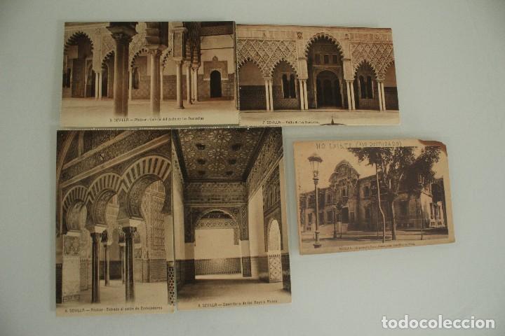 Postales: 5 POSTALES ANTIGUAS DE SEVILLA - Foto 1
