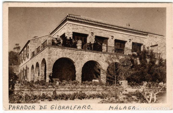 Postales: BONITA POSTAL - MALAGA - GIBRALFARO - HOSPEDERIA DEL TURISMO