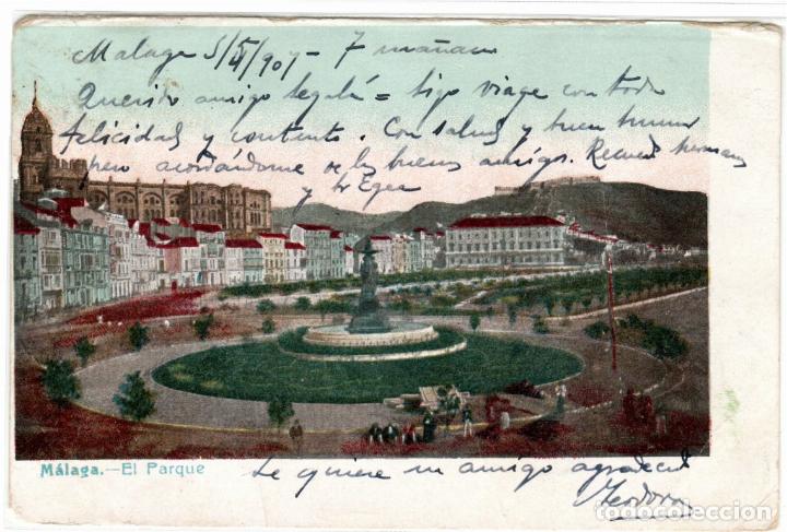 Postales: BONITA POSTAL - MALAGA - EL PARQUE