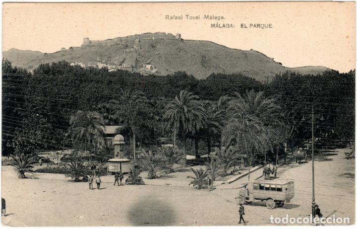 Postales: BONITA POSTAL - MALAGA - EL PARQUE - RAFAEL TOVAL