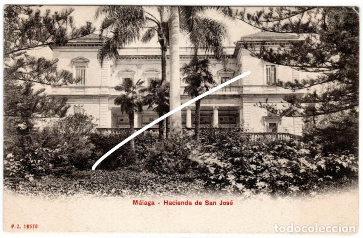 Postcards: BONITA POSTAL - MALAGA - HACIENDA DE SAN JOSE - P.Z.