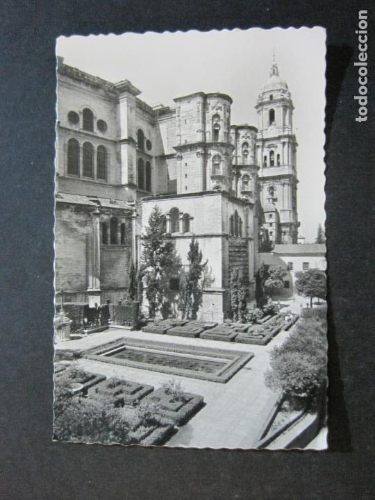 Postales: MALAGA-CATEDRAL-FACHADA NORTE-GARCIA GARRABELLA-POSTAL ANTIGUA-(74.264)