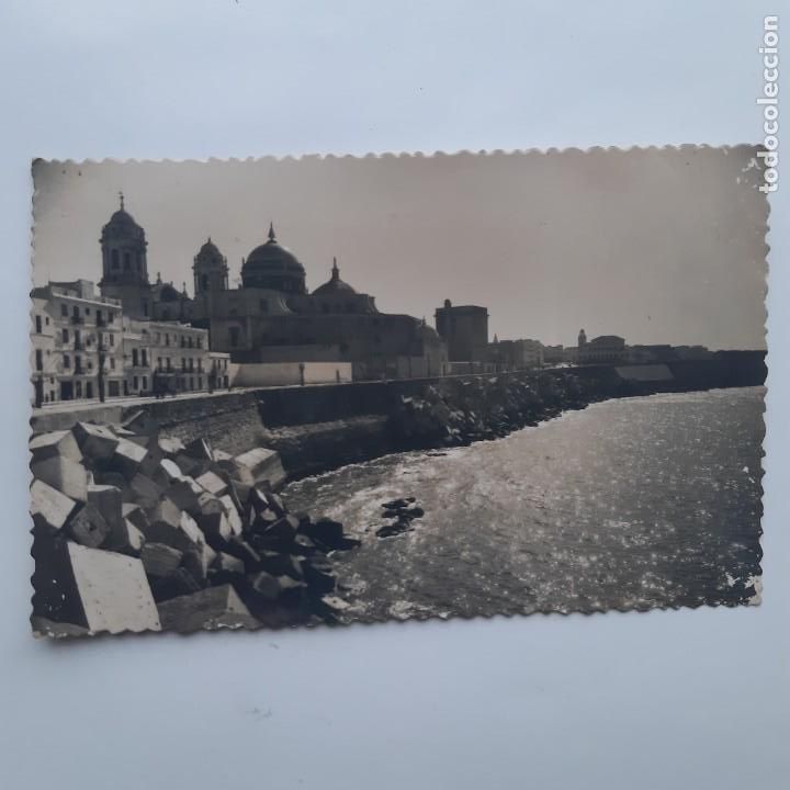 Postales: ANTIGUA POSTAL CADIZ CAMPO DEL SUR MURALLAS CATEDRAL P113