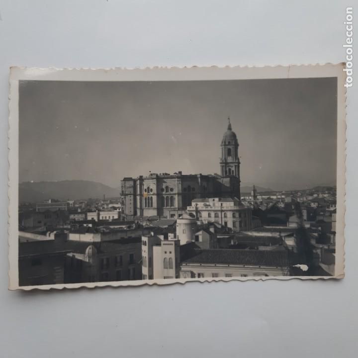 Postales: ANTIGUA POSTAL MALAGA VISTA CATEDRAL P114