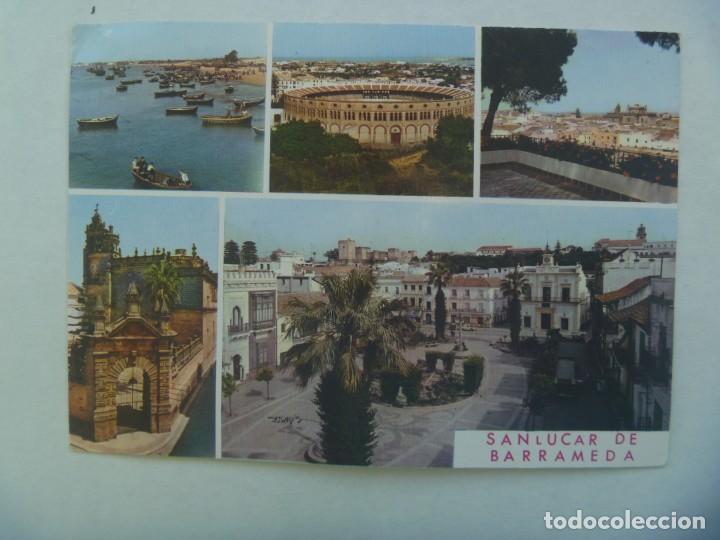 Postales: POSTAL DE SANLUCAR DE BARRAMEDA ( CADIZ ) . A&Ntilde;OS 60