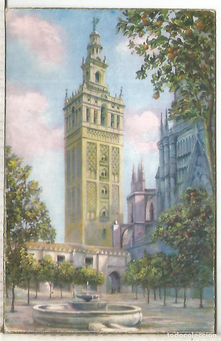 Postales: SEVILLA GIRALDA ESCRITA - Foto 1