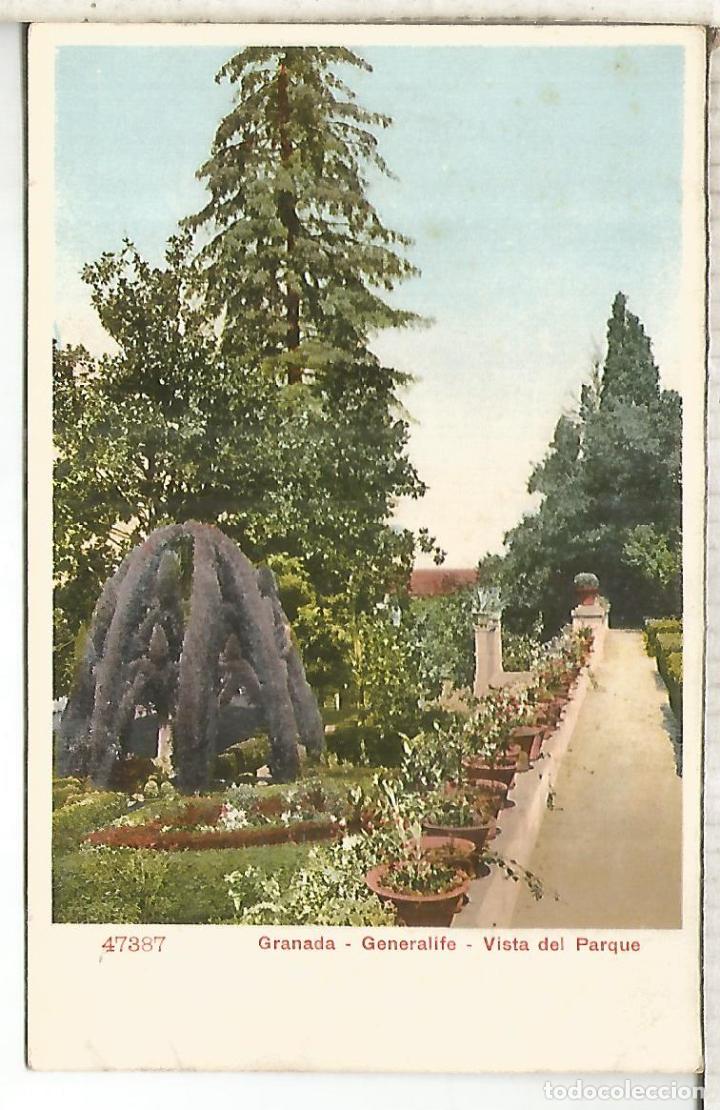 Postales: GRANADA GENERALIFE DORSO SIN DIVIDIR - Foto 1