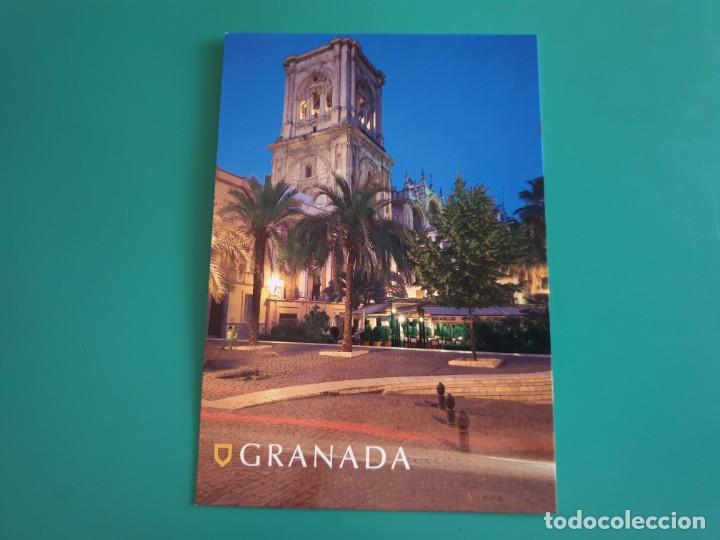 Postales: BONITA POSTAL DE GRANADA - LA CATEDRAL - Foto 1