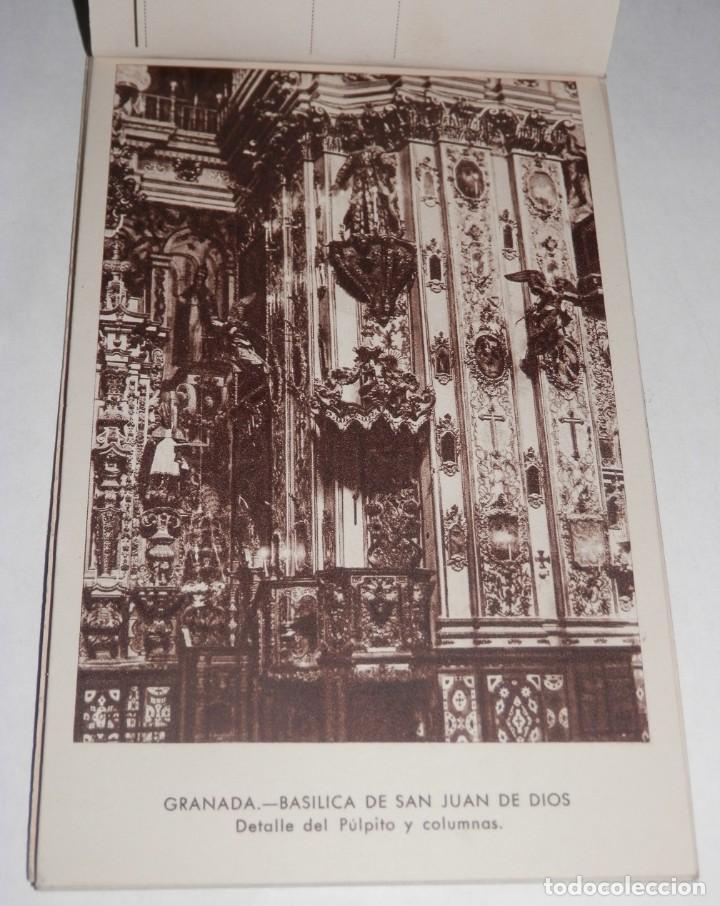Postales: ANTIGUAS TARJETAS POSTALES DE GRANADA - Foto 4