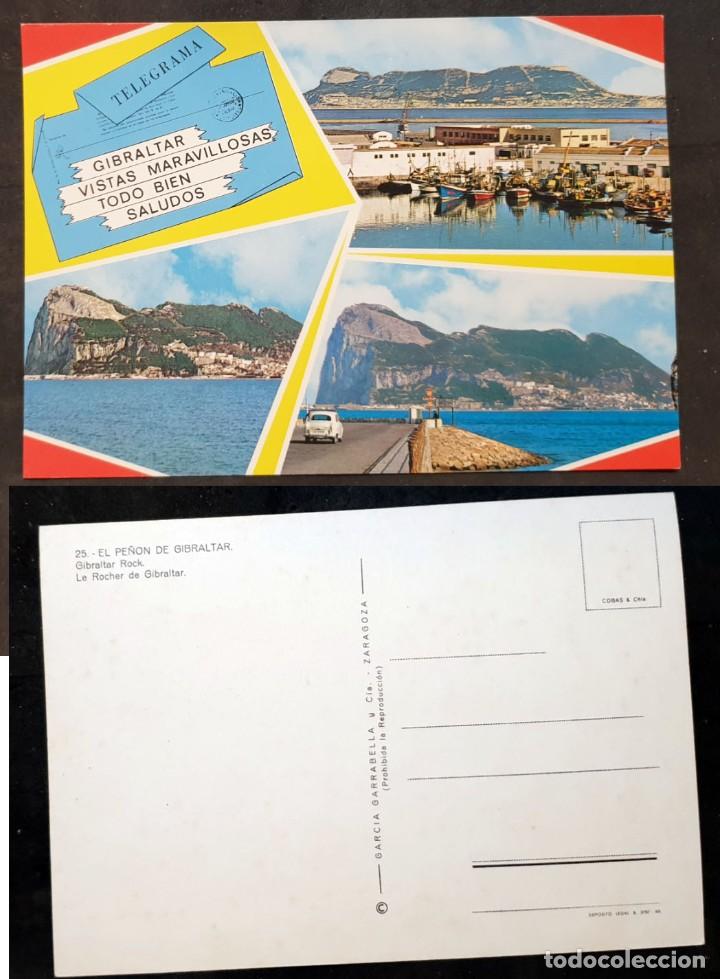Postales: PE&Ntilde;ON DE GIBRALTAR - Foto 1
