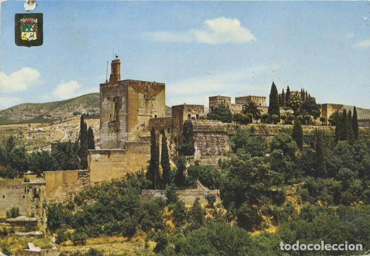 Postales: N&ordm; 105-GRANADA. La Alcazaba. ED. DOM&Iacute;NGUEZ