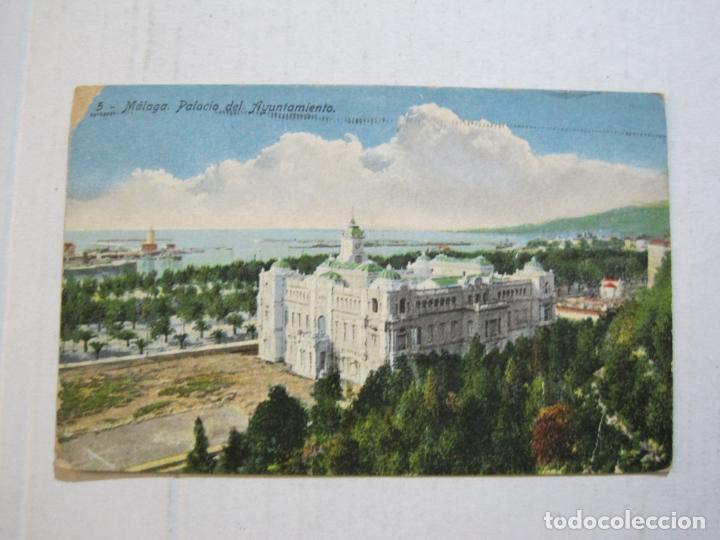 Postales: MALAGA-PALACIO DEL AYUNTAMIENTO-POSTAL ANTIGUA-(74.731)