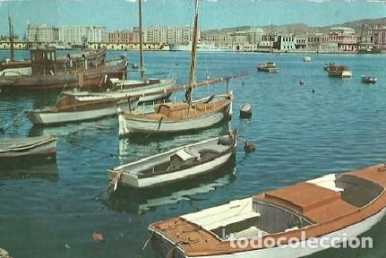Postcards: POSTAL A COLOR SERIE II NUM 8211 MALAGA EL PUERTO 1959