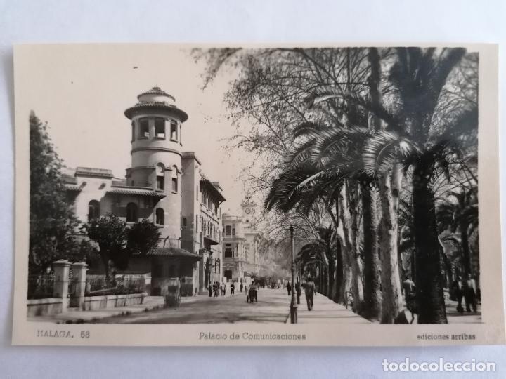 Postales: POSTAL MALAGA, PALACIO DE COMUNICACIONES