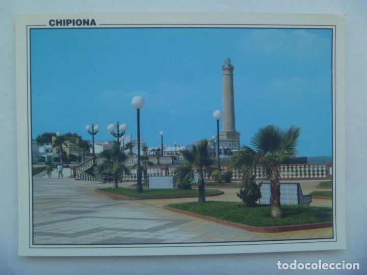 Postales: POSTAL DE CHIPIONA ( CADIZ ): PASEO MARITIMO - Foto 1