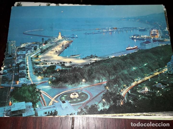 Postkarten: N&ordm; 39353 POSTAL MALAGA VISTA GENERAL DEL PUERTO