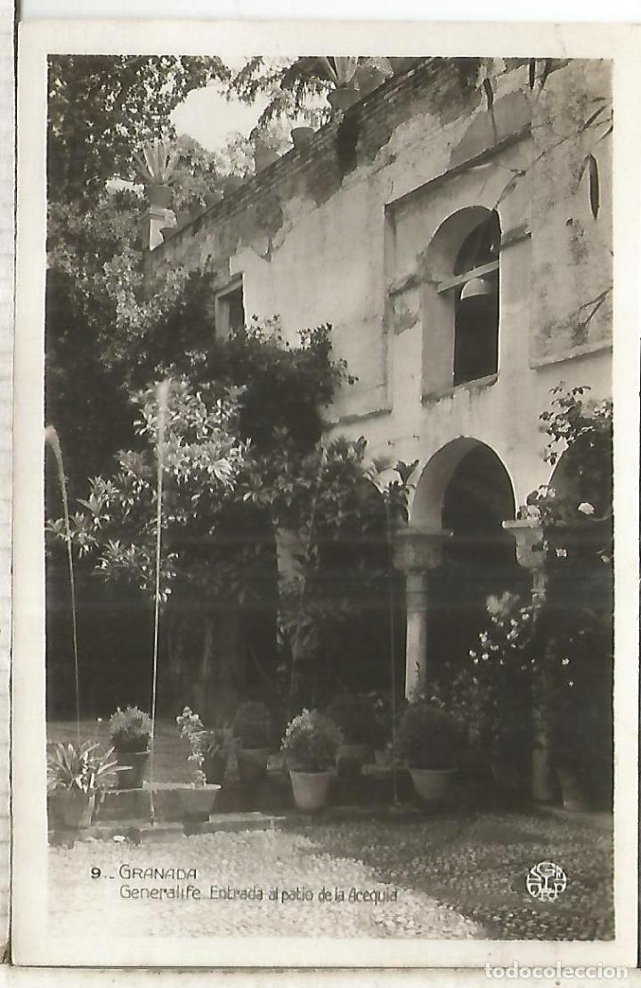 Postales: GRANADA GENERALIFE SIN ESCRIBIR - Foto 1
