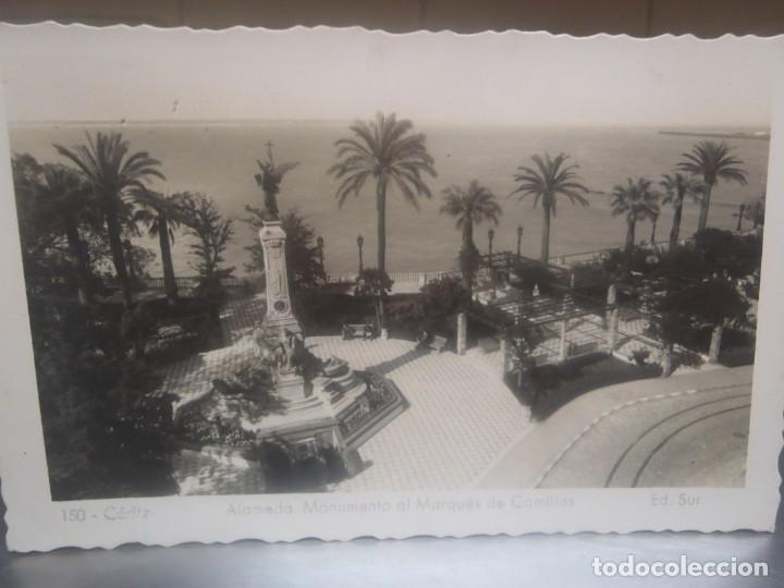 Postales: CADIZ - ALAMEDA - 1953