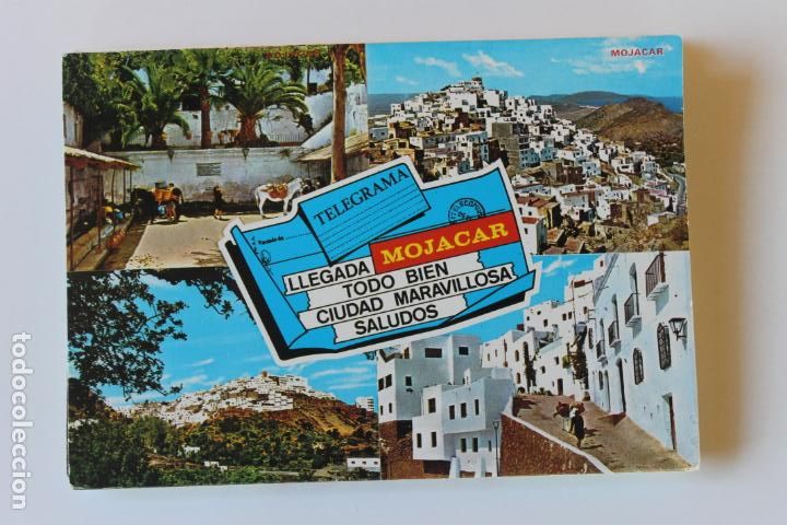 Postales: BLOC 10 POSTALES MOJACAR, ALMERIA, A&Ntilde;OS 70