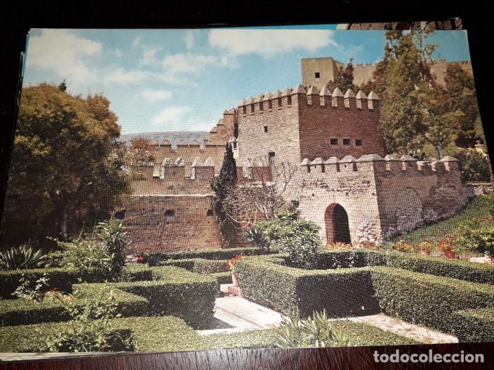 Postales: N&ordm; 39461 POSTAL ALMERIA ALCAZABA MURALLAS Y JARDIN