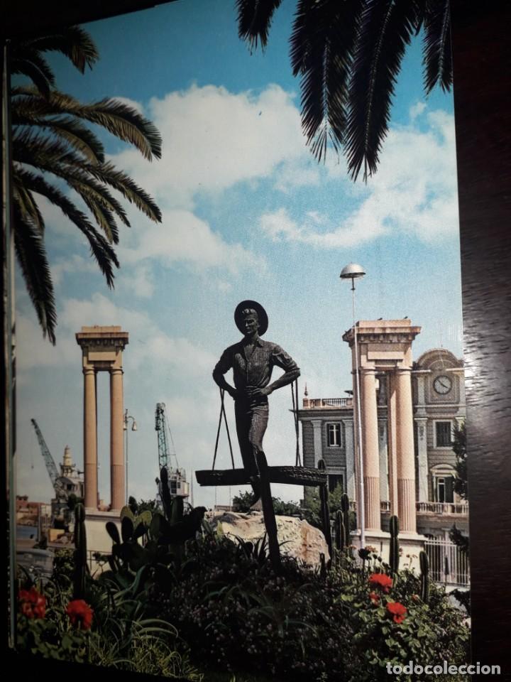 Postcards: N&ordm; 39617 POSTAL MALAGA PLAZA QUEIPO DE LLANO