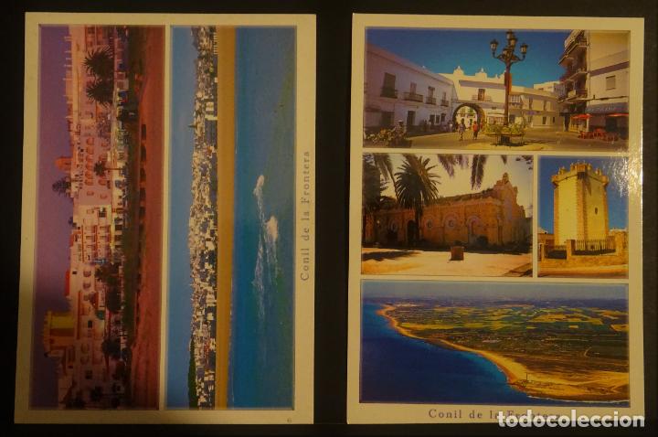Postales: Conil de la Frontera, 2 postales sin circular - Foto 1
