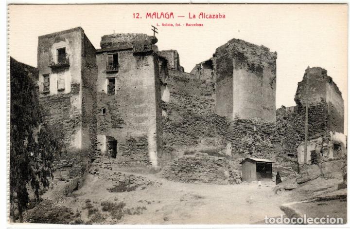 Postales: BONITA POSTAL - MALAGA - LA ALCAZABA