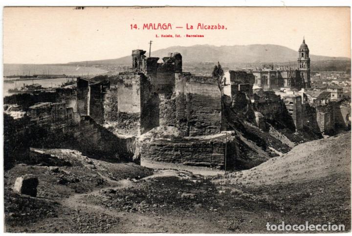 Postales: BONITA POSTAL - MALAGA - LA ALCAZABA