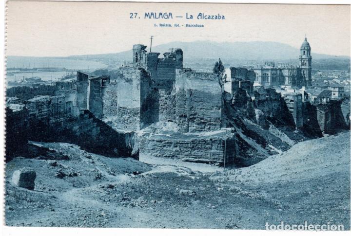 Postales: BONITA POSTAL - MALAGA - LA ALCAZABA