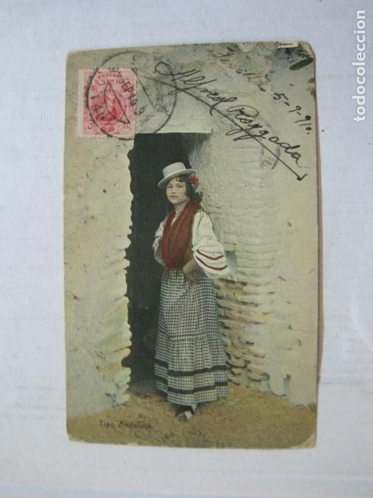 Postales: ANDALUCIA-TIPO ANDALUCE-POSTAL ANTIGUA-(75.530)
