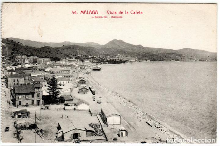Postales: BONITA POSTAL - MALAGA - VISTA DE LA CALETA