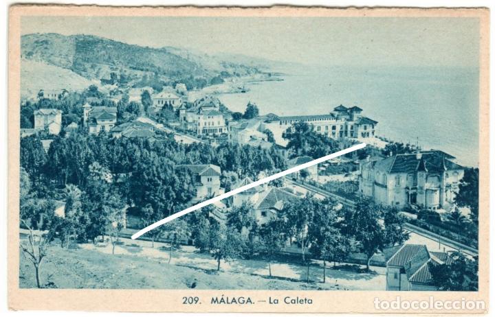 Postales: PRECIOSA POSTAL - MALAGA - LA CALETA