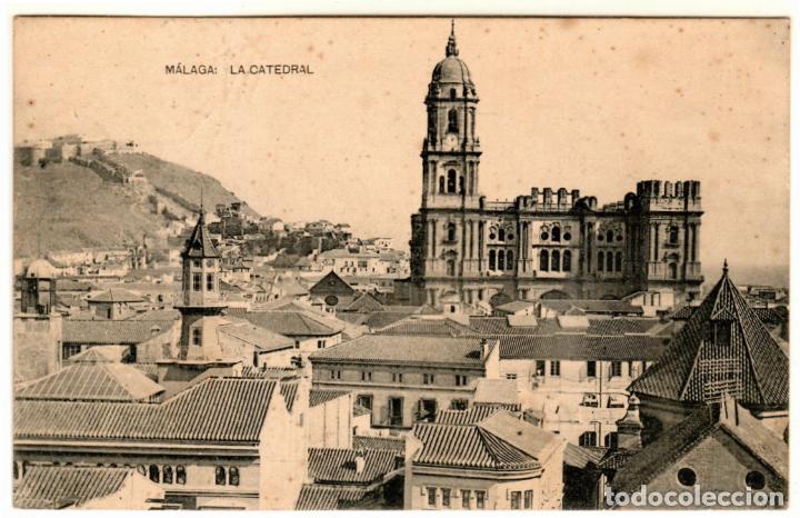 Postales: BONITA POSTAL - MALAGA - LA CATEDRAL