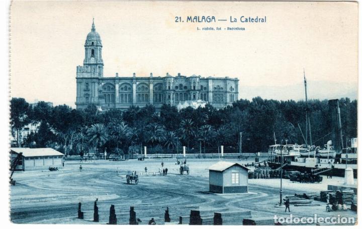 Postales: BONITA POSTAL - MALAGA - LA CATEDRAL