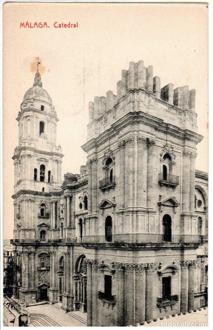 Postales: BONITA POSTAL - MALAGA - CATEDRAL