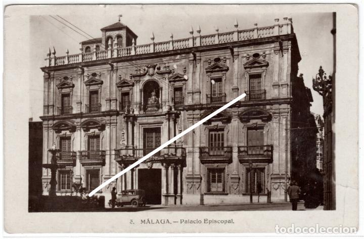 Postales: PRECIOSA POSTAL FOTOGRAFICA - MALAGA - PALACIO EPISCOPAL