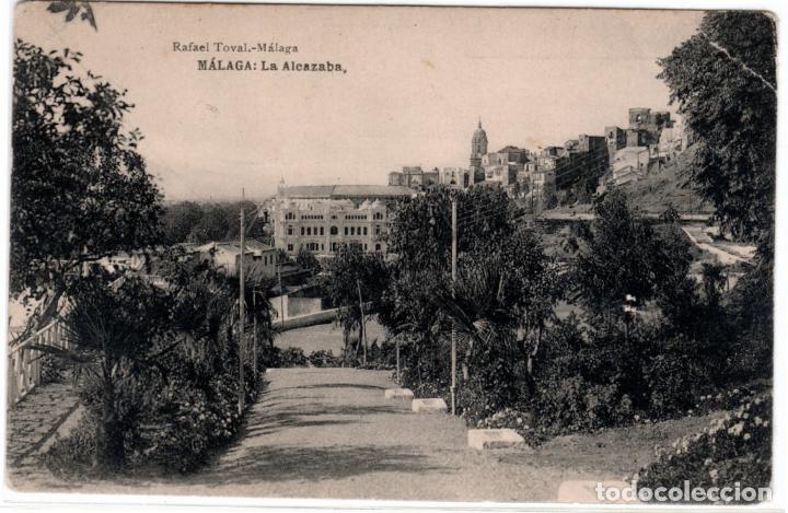 Postales: BONITA POSTAL - MALAGA - LA ALCAZABA - RAFAEL TOVAL