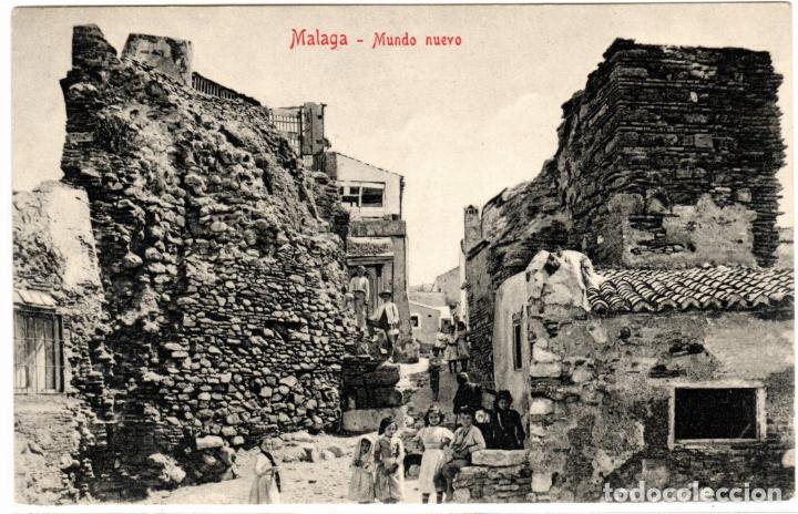 Postales: PRECIOSA POSTAL - MALAGA - MUNDO NUEVO