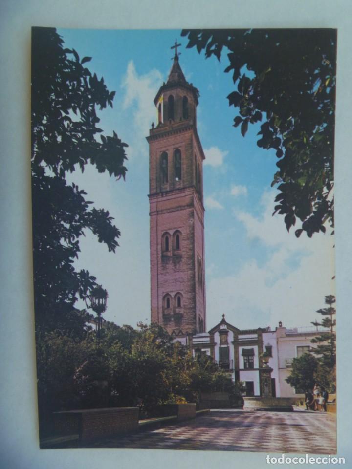 Postcards: POSTAL DE LORA DEL RIO ( SEVILLA ): PLAZA DE NUESTRA SE&Ntilde;ORA DE SETEFILLA , 1965