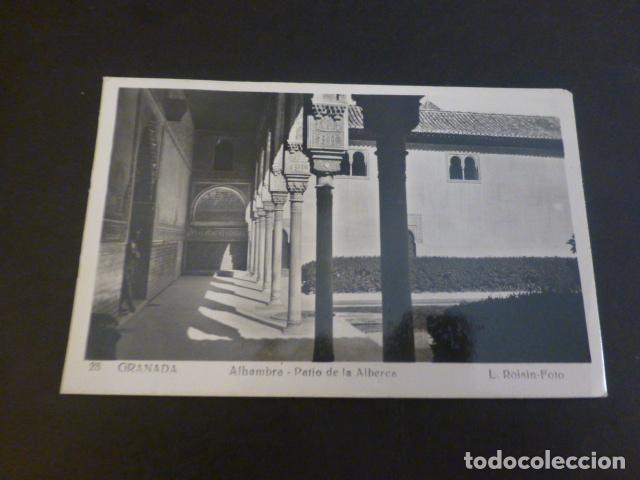 Postales: GRANADA ALHAMBRA PATIO DE LA ALBERCA - Foto 1