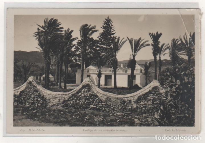Postales: M&Aacute;LAGA-CORTIJO DE UN SE&Ntilde;ORITO SERRANO-FOTOGR&Aacute;FICA ROISIN N&ordm; 189 CIRCULADA AMBULANTE
