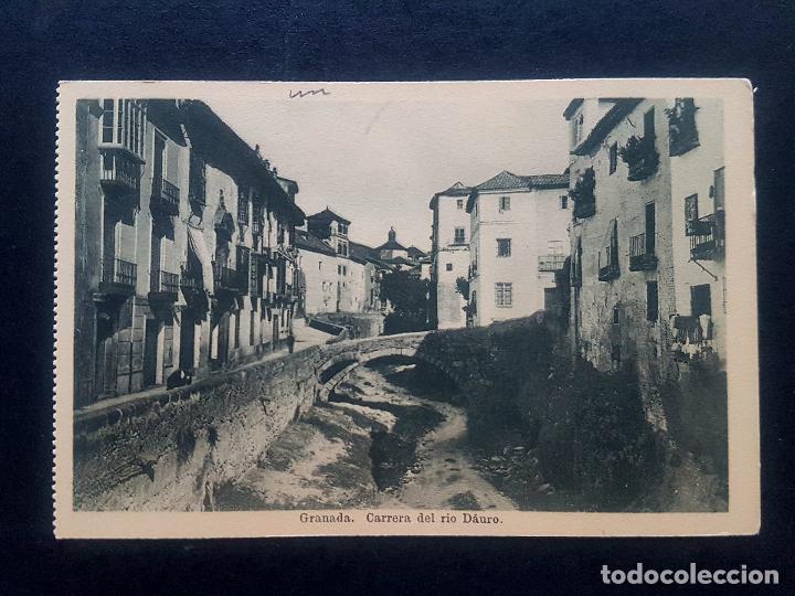 Postales: GRANADA CARRERA DEL RIO DARRO - Foto 1