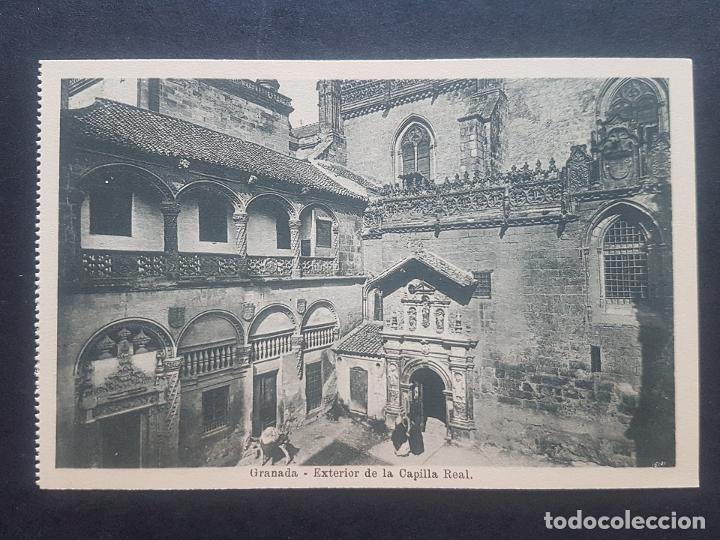 Postales: GRANADA EXTERIOR DE LA CAPILLA REAL - Foto 1