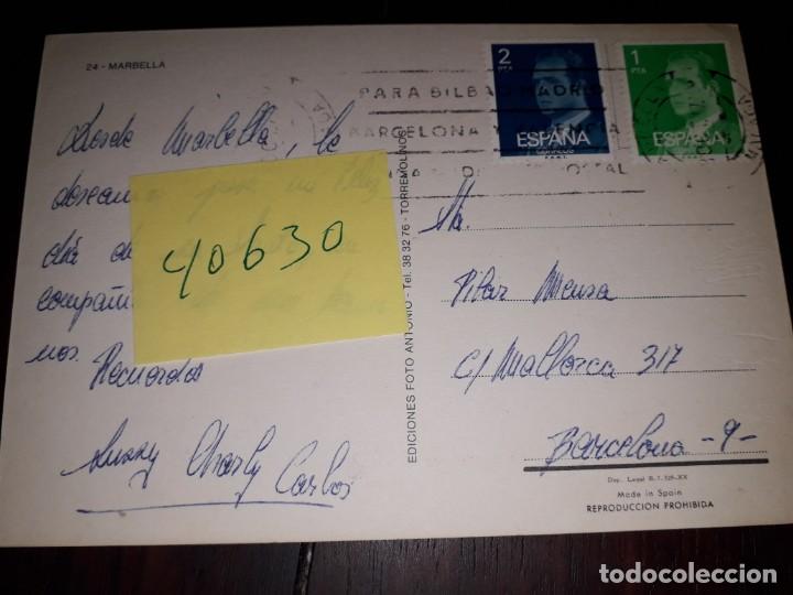 Postales: N&ordm; 40630 POSTAL MARBELLA MALAGA - Foto 2