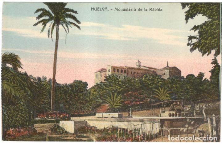 Postales: HUELVA - MONASTERIO DE LA R&Aacute;BIDA. sin circular, - Foto 1