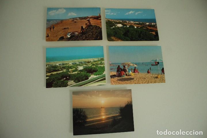 Postales: 5 POSTALES DE MAZAGON HUELVA - Foto 1