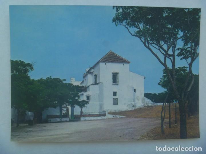 Postales: POSTAL DE ALCALA DE LOS GAZULES ( CADIZ ) : SANTUARIO DE N&ordf;. S&ordf;. DE LOS SANTOS ( PATRONA ). 1976