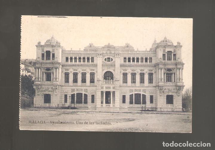 Postales: 1 postal de malaga ayuntamiento - Foto 1