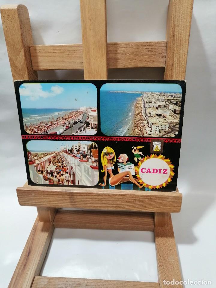 Postales: POSTAL CADIZ VISTA GENERAL CIRCULADA